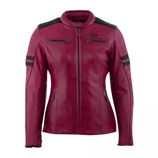 RUSTY STITCHES Joyce V2 jacke Cherry / Black