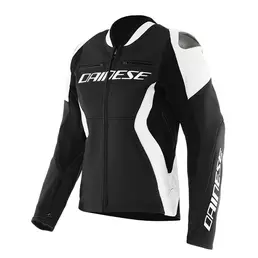 Dainese Racing 5 Women Leather мотокуртка White Белый
