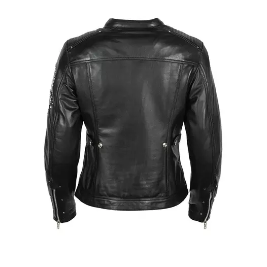 Helstons Cher Soft Lady Leather мотокуртка Black Черный
