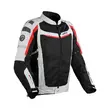 Dane Solskin мотокуртка Black Light Grey Red Красный (размер: m)