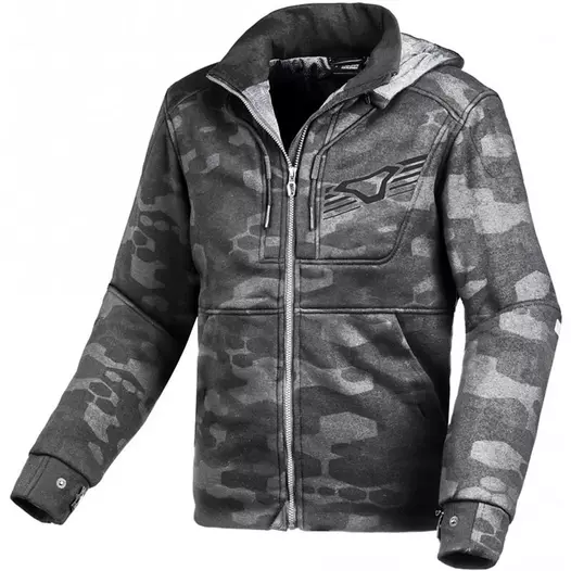 Macna District худи Black Camo Grey Черный (размер: xs)