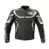 Berik Lj 9063 Leather мотокуртка Black White Черный