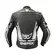 Berik Lj 9063 Leather мотокуртка Black White Черный