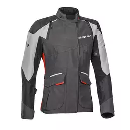 Ixon Balder Lady мотокуртка Black Grey Red Черный