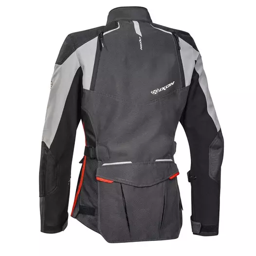 Ixon Balder Lady мотокуртка Black Grey Red Черный