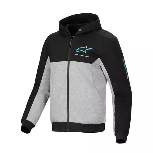 Alpinestars Chrome V2 Sport худи Turquoise Черный (размер: s)