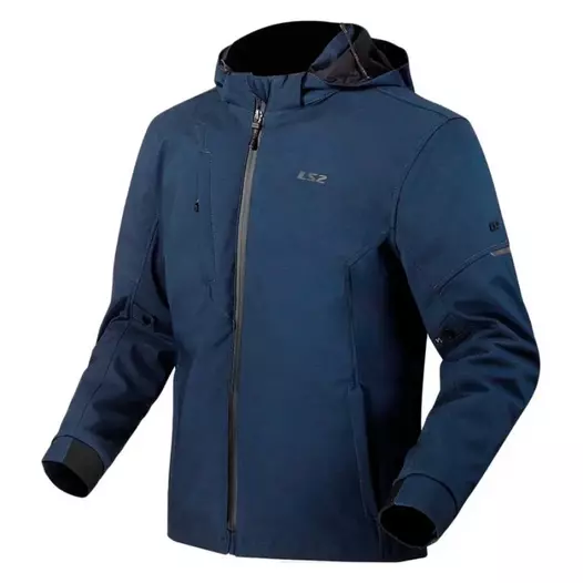 LS2 Textil Bolton Kapuzenjacke Синий (размер: xs)