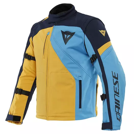 Dainese Ranch Tex мотокуртка Mineral Yellow Light Blue Желтый (размер: 46)