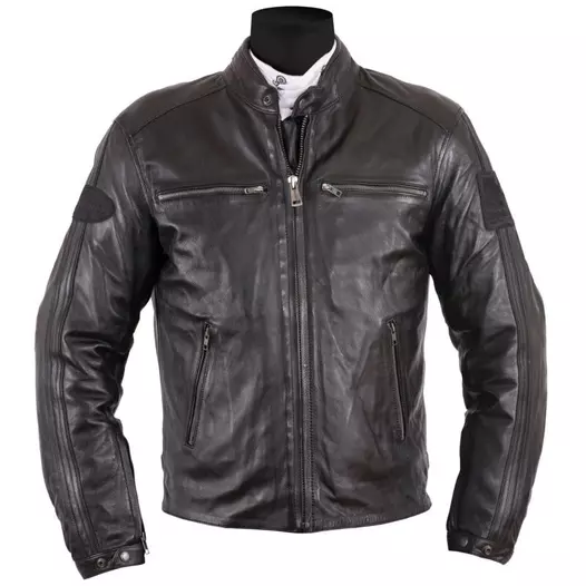 Helstons Ace Rag Leather мотокуртка Black Черный (размер: s)