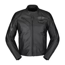 Spidi Roar Leather мотокуртка Ice Черный