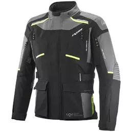 IXON Midgard jacke Black / Grey / Bright Yellow