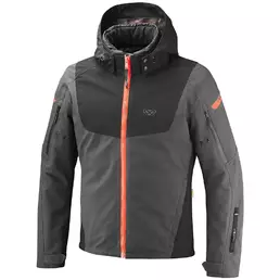IXON Burning Kapuzenjacke Anthracite / Black / Neon Red (размер: 3xl)