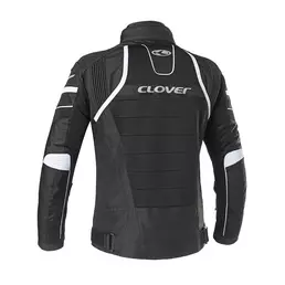 Clover Rainjet 2 Wp мотокуртка Black White Черный