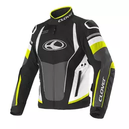Clover Airblade 5 мотокуртка Black Yellow Желтый