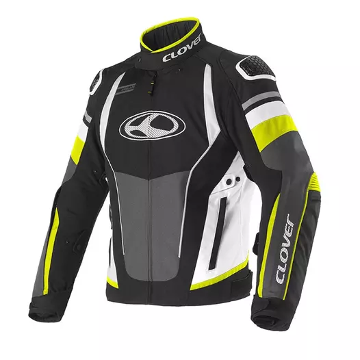 Clover Airblade 5 мотокуртка Black Yellow Желтый (размер: s)