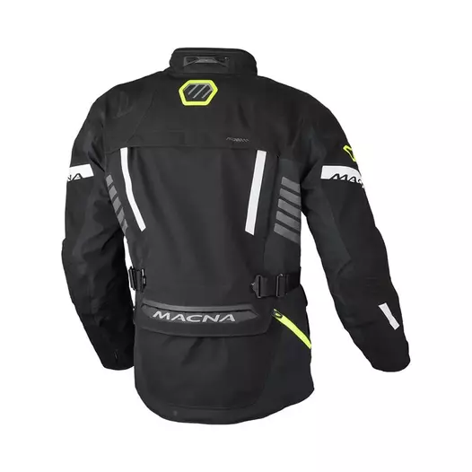 Macna Ultimax 2.0 мотокуртка Black Yellow Fluo Желтый
