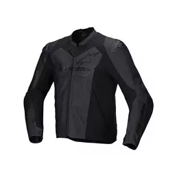 Alpinestars Faster V3 Airflow Leather мотокуртка Black Черный