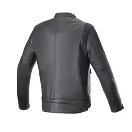 Alpinestars Dyno Leather мотокуртка Black Red Красный
