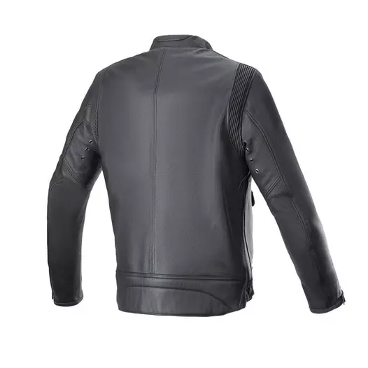 Alpinestars Dyno Leather мотокуртка Black Red Красный