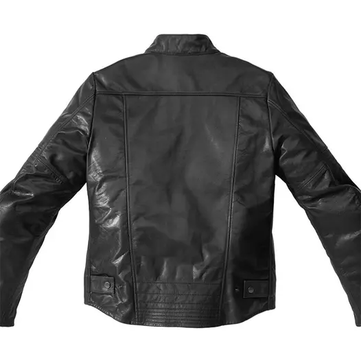 Spidi Garage Robust Leather мотокуртка Black Черный