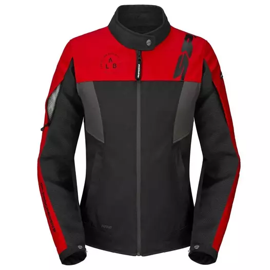 SPIDI Corsa H2out jacke Красно-черный (размер: s)