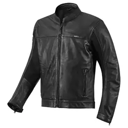 SEVENTY DEGREES SD-JL4 Legend Classic Perforiertes Leder jacke Черный