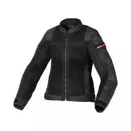 Macna Velotura Lady мотокуртка Black Grey Camo Серый