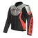 Dainese Racing 5 Leather мотокуртка Silver Red Серый