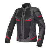 Clover Airjet 5 Lady мотокуртка Dark Grey Red Красный