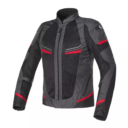 Clover Airjet 5 Lady мотокуртка Dark Grey Red Красный (размер: xs)