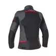 Clover Airjet 5 Lady мотокуртка Dark Grey Red Красный