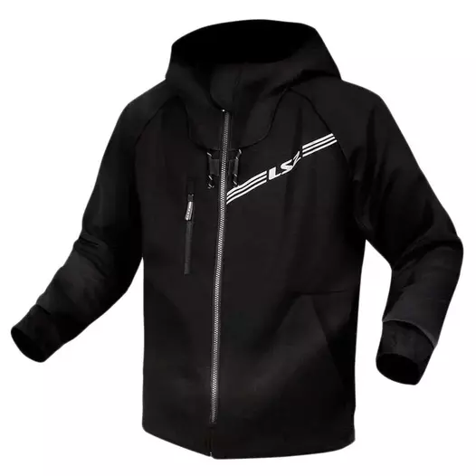 LS2 Textil Throttle jacke Серо-черный