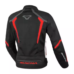 Macna Grisca Lady мотокуртка Black White Red Красный