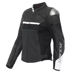 Dainese Rapida Perforated Lady Leather мотокуртка Black Черный (размер: 40)