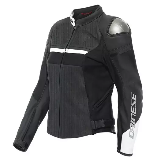 Dainese Rapida Perforated Lady Leather мотокуртка Black Черный (размер: 40)