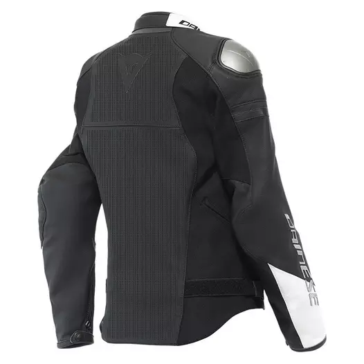 Dainese Rapida Perforated Lady Leather мотокуртка Black Черный