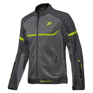 SEVENTY DEGREES SD-JR30.1 Mojave jacke Grey / Fluo Yellow