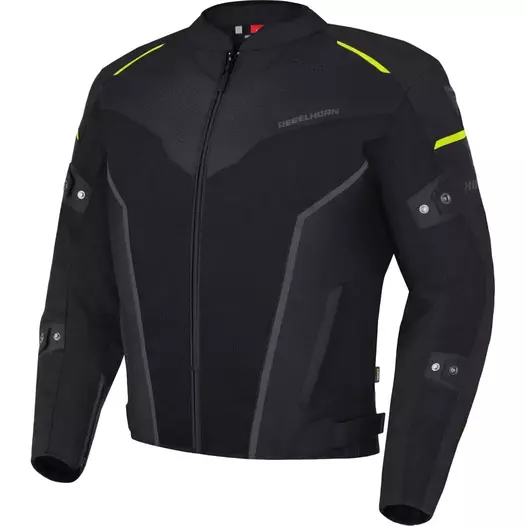 REBELHORN Hiflow IV jacke Black / neon yellow (размер: 2xs)