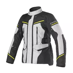 Clover Storm 4 Wp мотокуртка Grey Yellow Серый (размер: s)