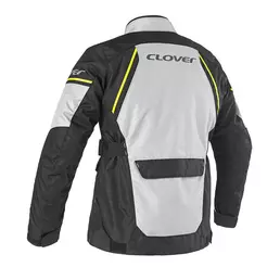 Clover Storm 4 Wp мотокуртка Grey Yellow Серый