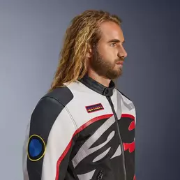 Alpinestars Axton мотокуртка White Red Красный
