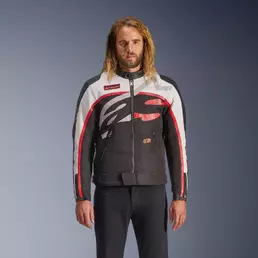 Alpinestars Axton мотокуртка White Red Красный