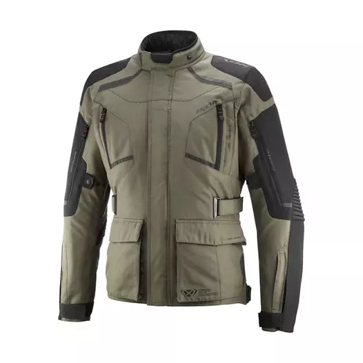 Ixon Midgard мотокуртка Khaki Black Зеленый (размер: s)