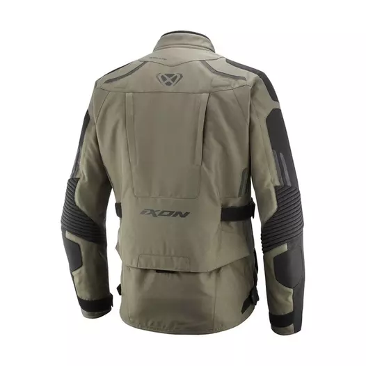 Ixon Midgard мотокуртка Khaki Black Зеленый