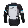 Alpinestars Bogota Pro Drystar мотокуртка Grey Cyan Серый