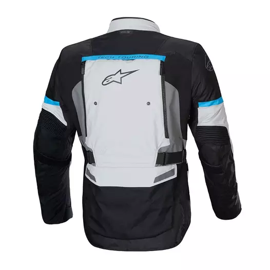 Alpinestars Bogota Pro Drystar мотокуртка Grey Cyan Серый