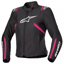 ALPINESTARS Stella T-SPS V2 WP jacke Black / White / Diva Pink (размер: xs)
