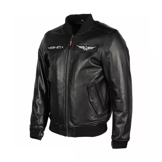 Helstons Helico Leather мотокуртка Black Черный (размер: l)