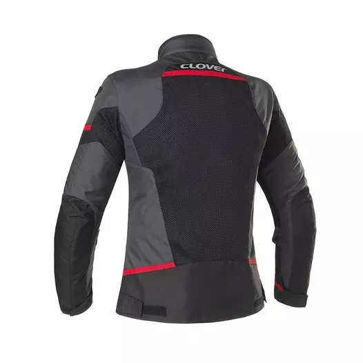 Clover Airjet 5 мотокуртка Grey Red Black Серый