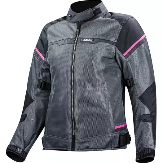 Ls2 Riva Lady мотокуртка Black Dark Grey Pink Серый (размер: xs)